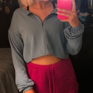 Cropped sweater